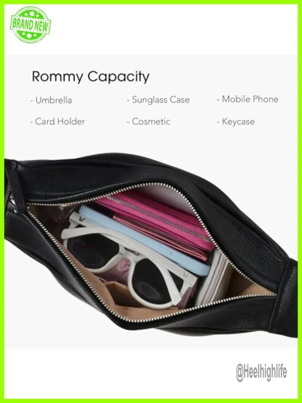 Genuine Leather Sling Bag Crossbody Chest Bag Wide Strap Hobo